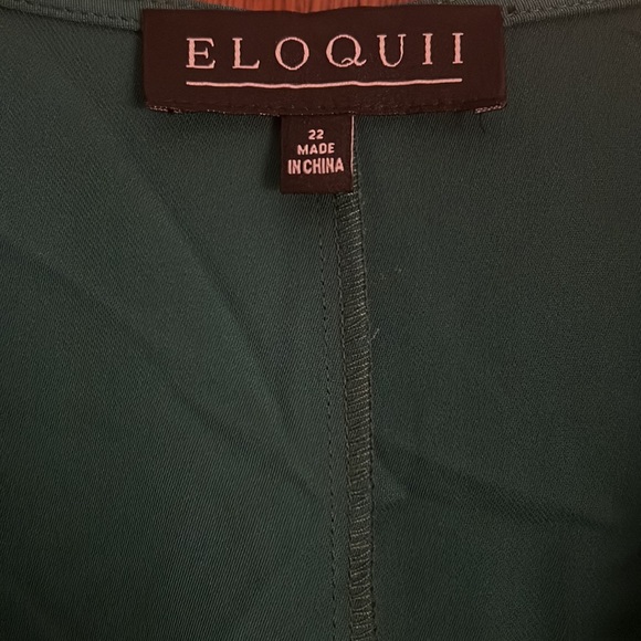 ELOQUII Knot Detail Blouse - Picture 6 of 7